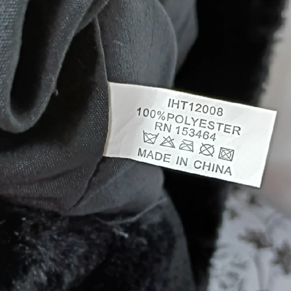 Luxurious Black Faux Fur Hat‎